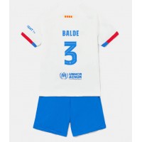 Barcelona Alejandro Balde #3 Replika babykläder Bortaställ Barn 2023-24 Kortärmad (+ korta byxor)